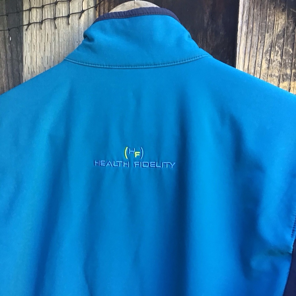Patagonia Adze Hybrid Soft Shell Jacket Men's Small Blue Polartec - Picture 9 of 12
